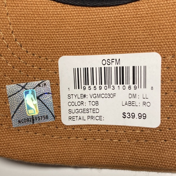 Los Angeles Lakers cap in brown - Picture 5 of 5